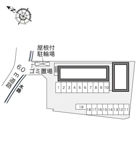 ★手数料０円★岡山市東区瀬戸町江尻　月極駐車場（LP）